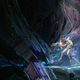 Illustration for article titled The Painted Caverns sat deep in the bowels of the icy moon